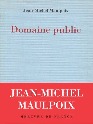 cover image of Domaine public